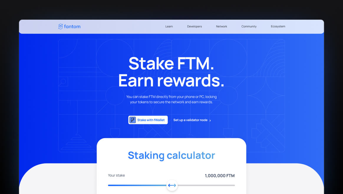 Staking Interface